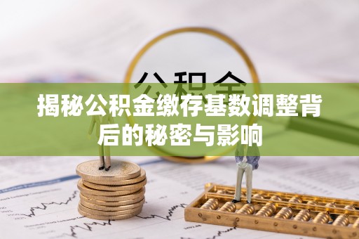 临澧揭秘公积金缴存基数调整背后的秘密与影响