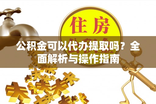 临澧公积金可以代办提取吗？全面解析与操作指南