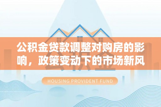 临澧公积金贷款调整对购房的影响，政策变动下的市场新风向