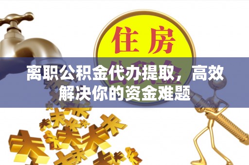 临澧离职公积金代办提取，高效解决你的资金难题