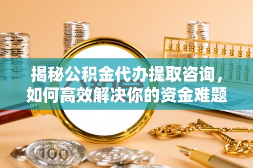 临澧揭秘公积金代办提取咨询，如何高效解决你的资金难题