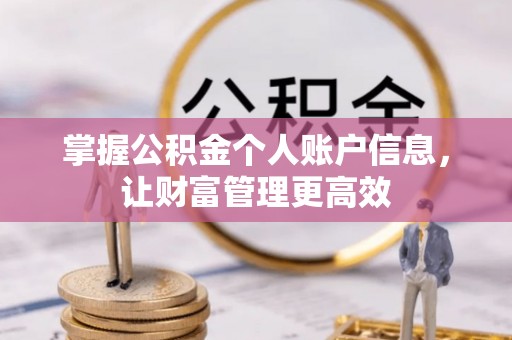 临澧掌握公积金个人账户信息，让财富管理更高效