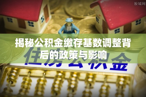 临澧揭秘公积金缴存基数调整背后的政策与影响
