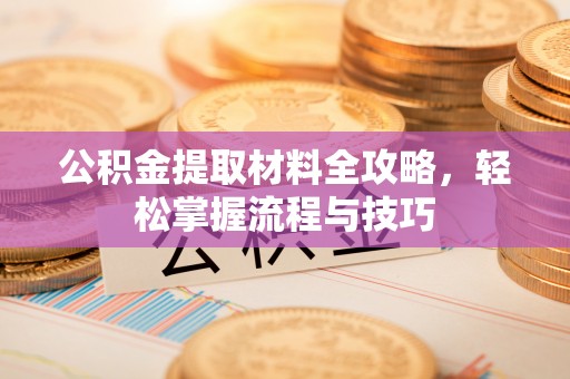 临澧公积金提取材料全攻略，轻松掌握流程与技巧
