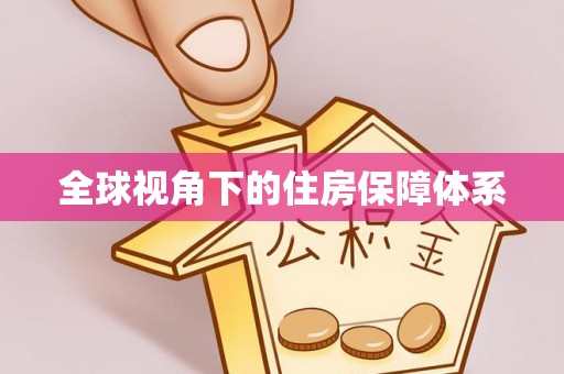 临澧全球视角下的住房保障体系